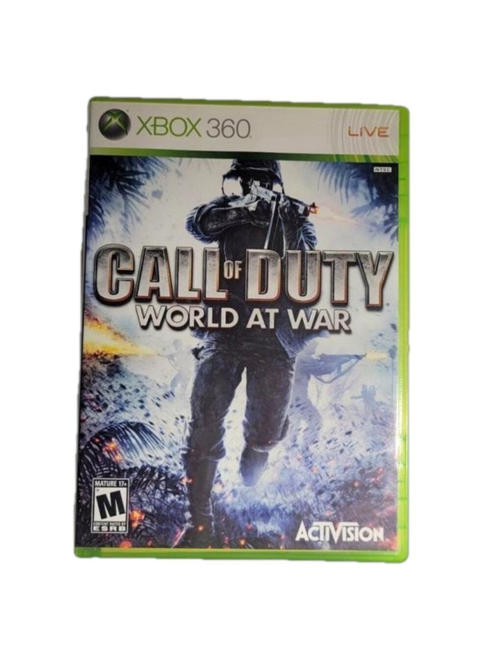 CALL OF DUTY WORLD AT WAR XBOX 360 GAME